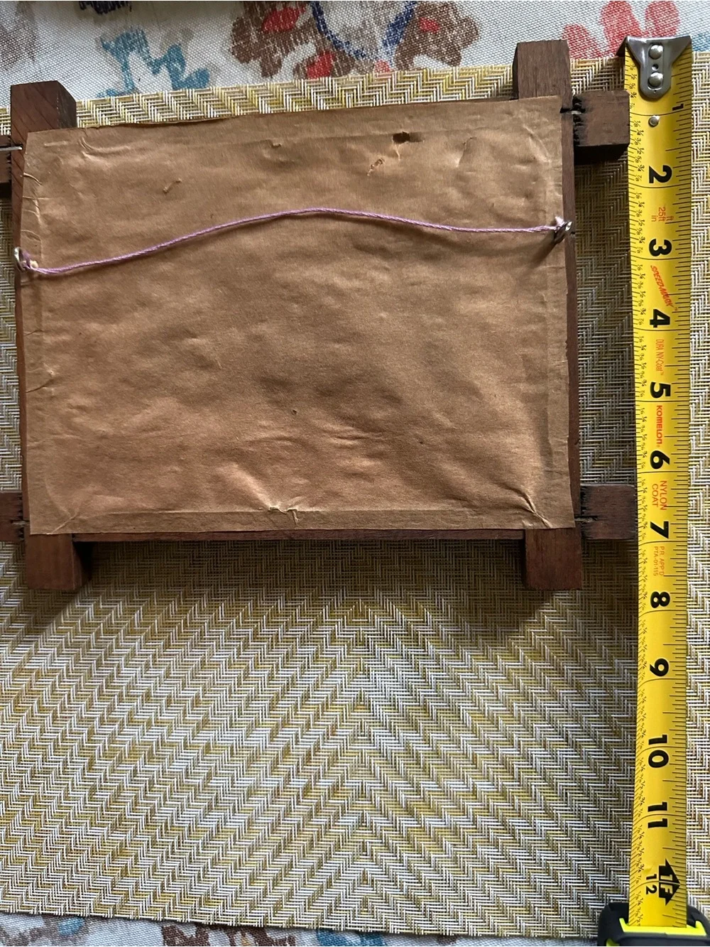 Hand made rustic brown